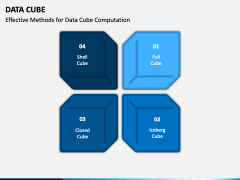 Data Cube PowerPoint Template - PPT Slides
