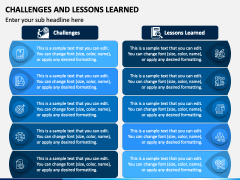 Challenges And Lessons Learned PowerPoint And Google Slides Template ...