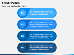 4 Trust Points PPT Slide 1