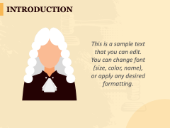 Legal Theme PPT Slide 2