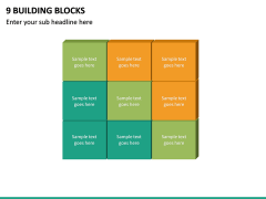 9 Building Blocks PPT Slide 2