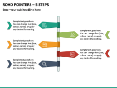 Road Pointers – 5 Steps PPT Slide 2
