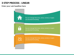 3 Step Process - Linear PPT Slide 2