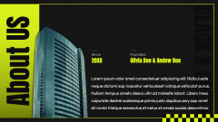 Black and Green Presentation Theme PPT Slide 3