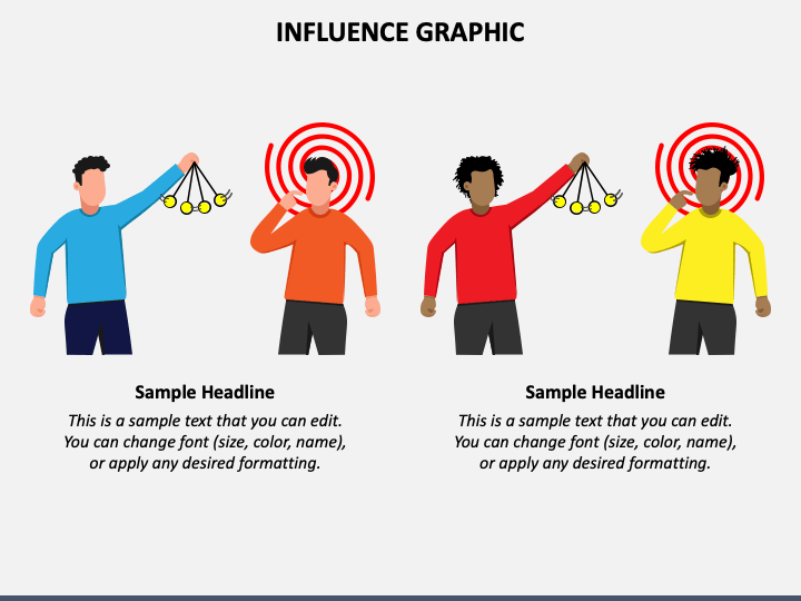 Influence Graphic PPT Slide 1
