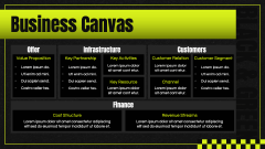 Black and Green Presentation Theme PPT Slide 6
