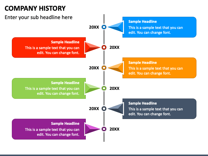 Company History PPT Slide 1