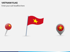 Vietnam Flag PPT Slide 1