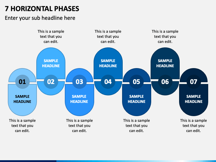 7 Horizontal Phases PPT Slide 1