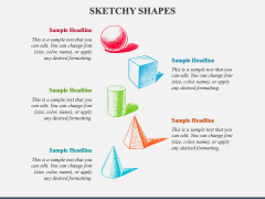 Sketchy Shapes PPT Slide 1