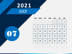 Calendar 2021 Type 4 PPT Slide 8