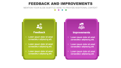 Feedback and Improvements PPT Slide 5