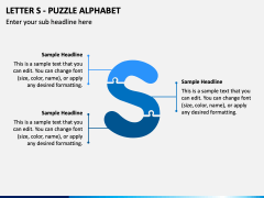 Letter S - Puzzle Alphabet PPT Slide 1