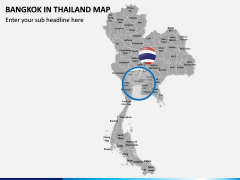 Bangkok Map PPT Slide 4