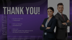Best Thank You Slide for Business Pitch Animated Presentation - SketchBubble