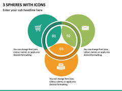 3 Spheres With Icons PPT Slide 2