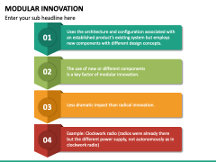 Modular Innovation PowerPoint and Google Slides Template - PPT Slides