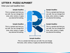 Letter R - Puzzle Alphabet PPT Slide 1