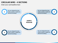 Circular Wire – 4 Sections PPT Slide 1