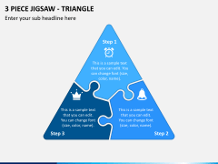 3 Piece Jigsaw - Triangle Slide 2