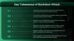 Backdoor Attack PPT Slide 10
