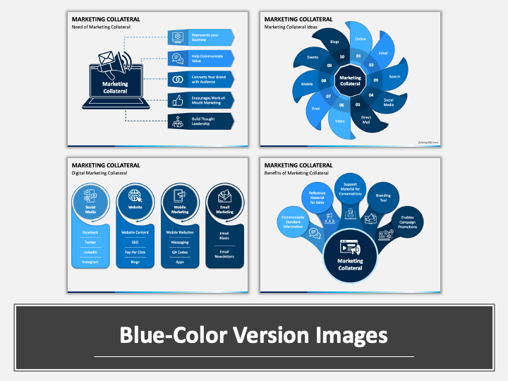 Marketing Collateral PowerPoint and Google Slides Template PPT Slides