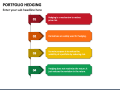 Portfolio Hedging PowerPoint and Google Slides Template - PPT Slides