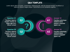 Q&A Presentation Template for PowerPoint and Google Slides - PPT Slides