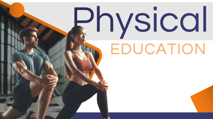 Physical Education Theme PPT Slide 1