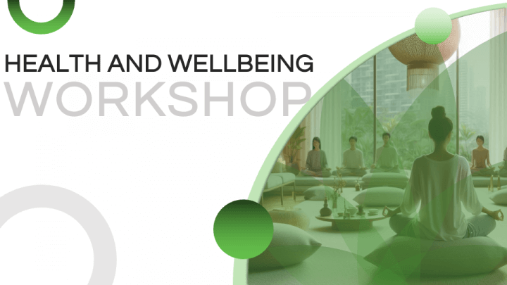 Health and Well-Being Workshop PPT Slide 1