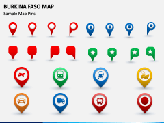 Burkina Faso Map PPT Slide 9