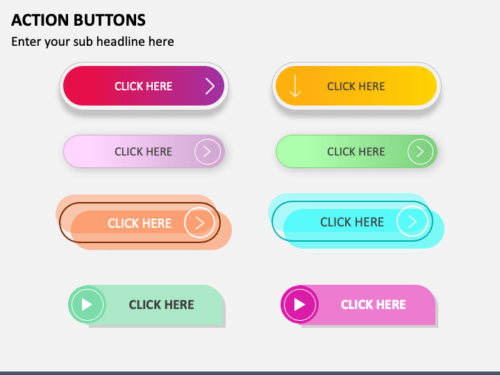 powerpoint presentation action button