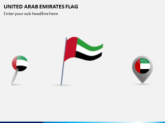 United Arab Emirates (UAE) Flag PPT Slide 1