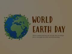 World Earth Day Animated Presentation - SketchBubble