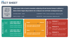Fact Sheet Slides PPT Slide 2