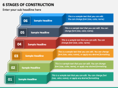 6 Stages of Construction PPT Slide 2