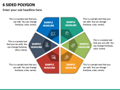 6 Sided Polygon PPT Slide 2