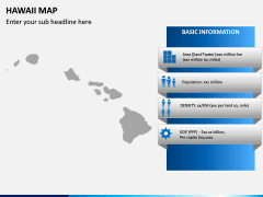 Hawaii Map PPT Slide 4