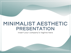 Minimalist Aesthetic Background PPT Slide 1