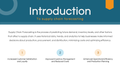 Supply Chain Forecasting PPT Slide 2