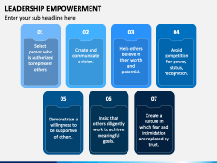 Leadership Empowerment PowerPoint and Google Slides Template - PPT Slides