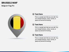 Brussels Map PPT Slide 4