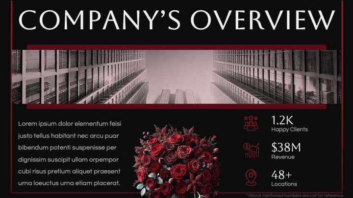 Free - Rose Theme for PowerPoint and Google Slides - PPT Slides