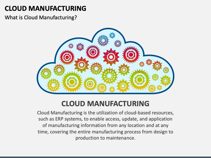Cloud Manufacturing PPT Slide 1