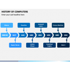 Handheld Computers PowerPoint Template and Google Slides Theme