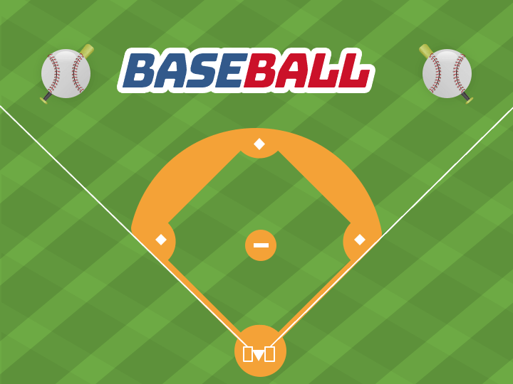 Baseball Diagrams and Templates - free printable drawing