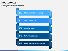NOC Services PowerPoint And Google Slides Template - PPT Slides