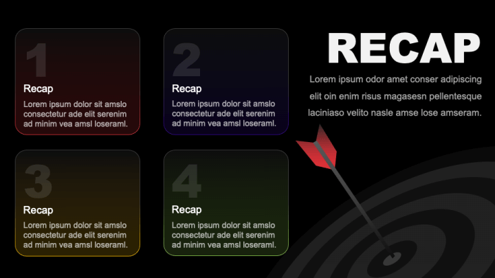 Recap Slides for PowerPoint and Google Slides