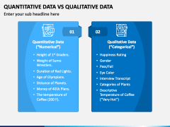 Quantitative Data Vs Qualitative Data PowerPoint and Google Slides ...