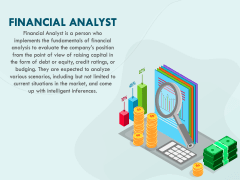 Financial Analyst PowerPoint and Google Slides Template - PPT Slides